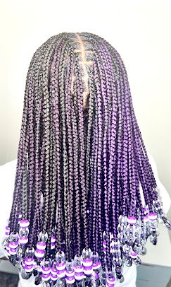 Medium Box Braids